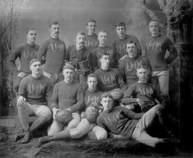 UM Team Photo 1885 | gobluefootballhistory.com