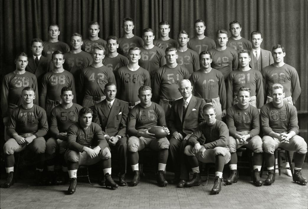 Michigan Football Team 1938 | bigbluefootballhistory.com