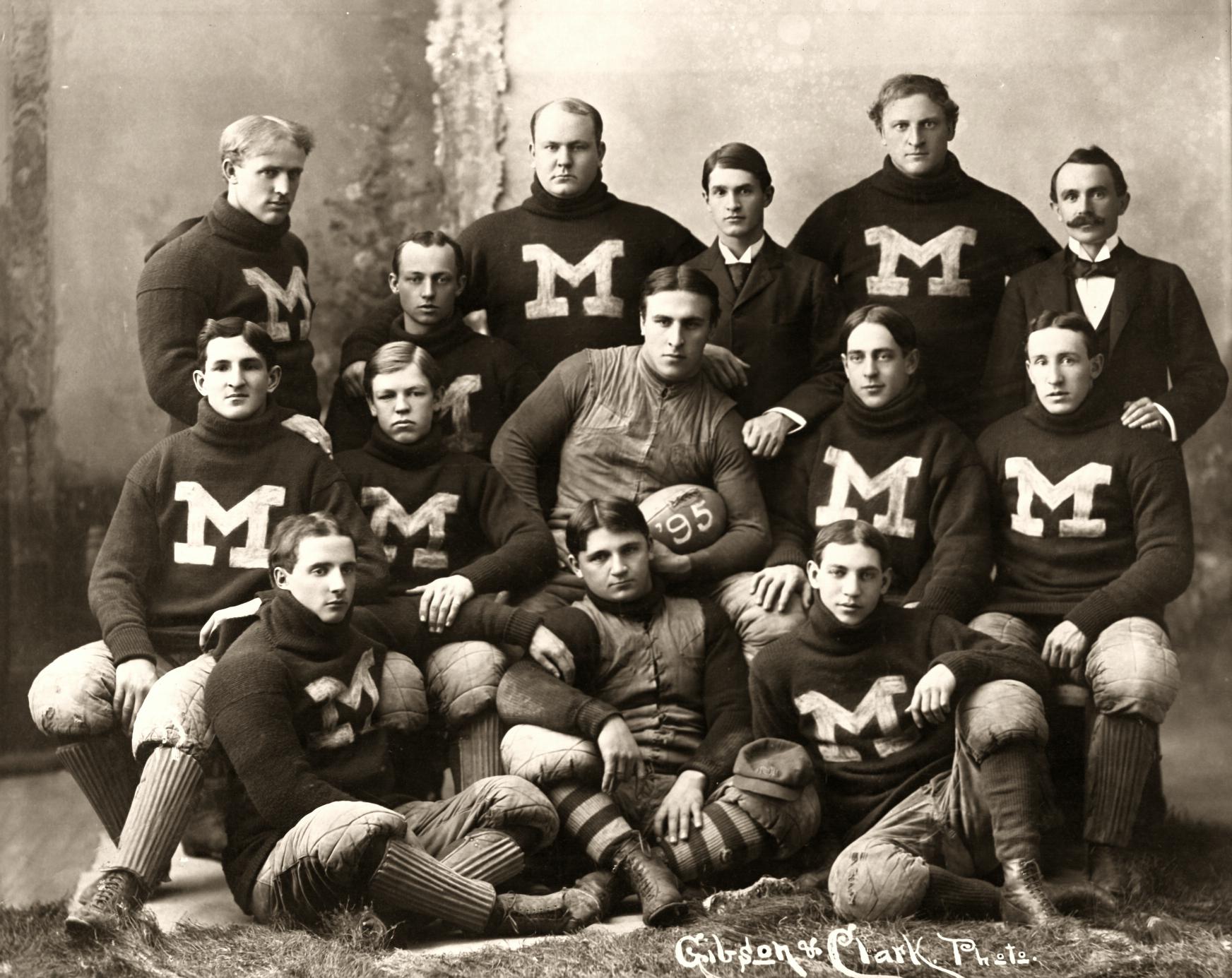 Michigan Football Team 1885 | bigbluefootballhistory.com