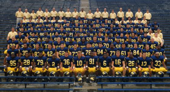 Walter Smith Michigan Football 1994 | gobluefootballhistory.com