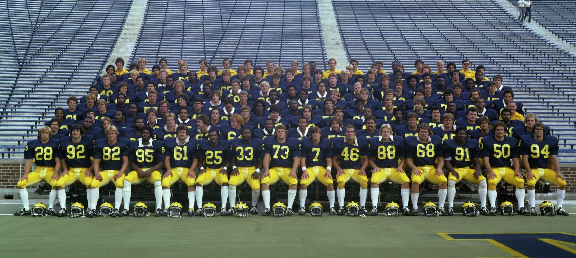 Michigan Football Team 1978 | gobluefootballhistory.com