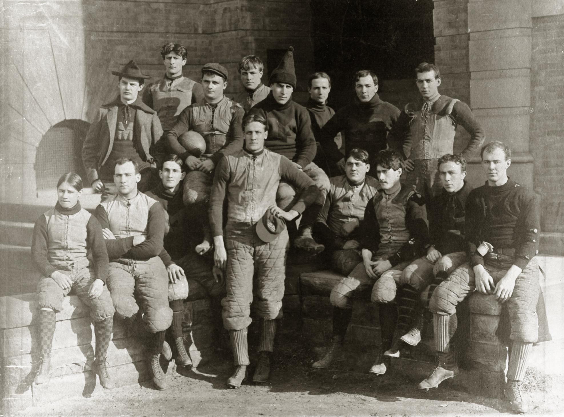 1896 Michigan Football Team | bigbluefootballhistory.com
