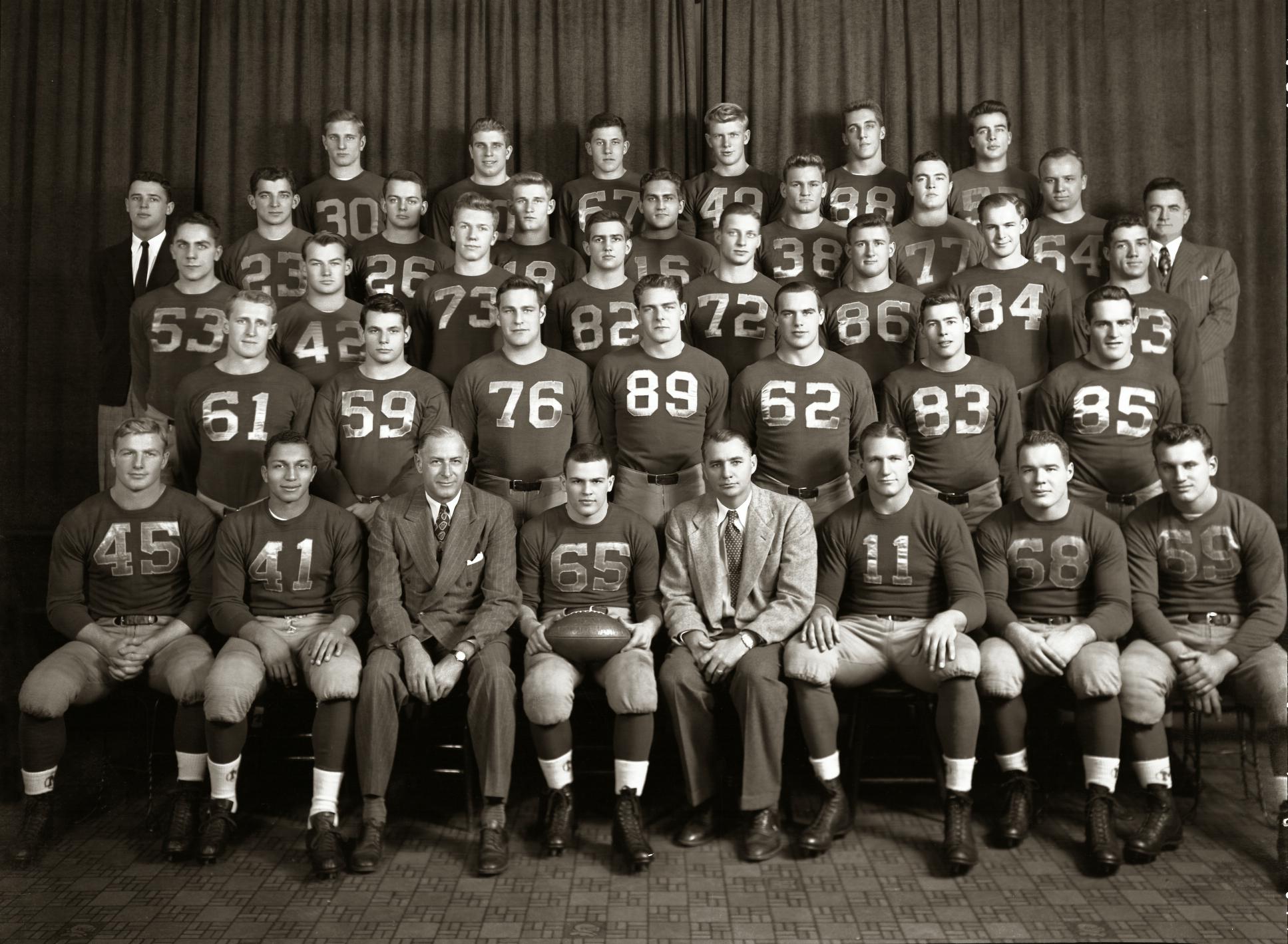 1948 Michigan Football Team | gobluefootballhistory.com