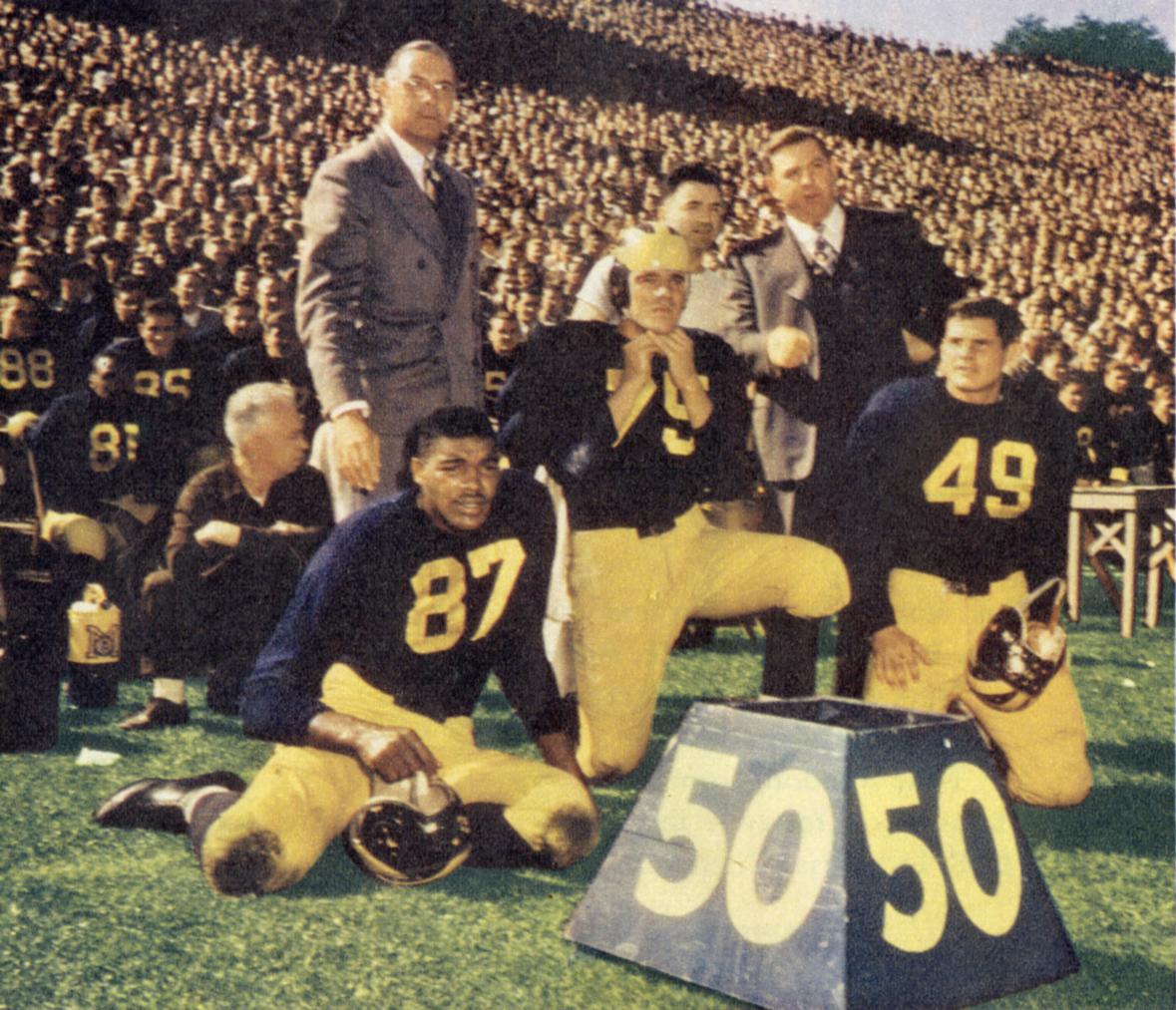 Len Ford Michigan Football 1947 | bigbluefootballhistory.com