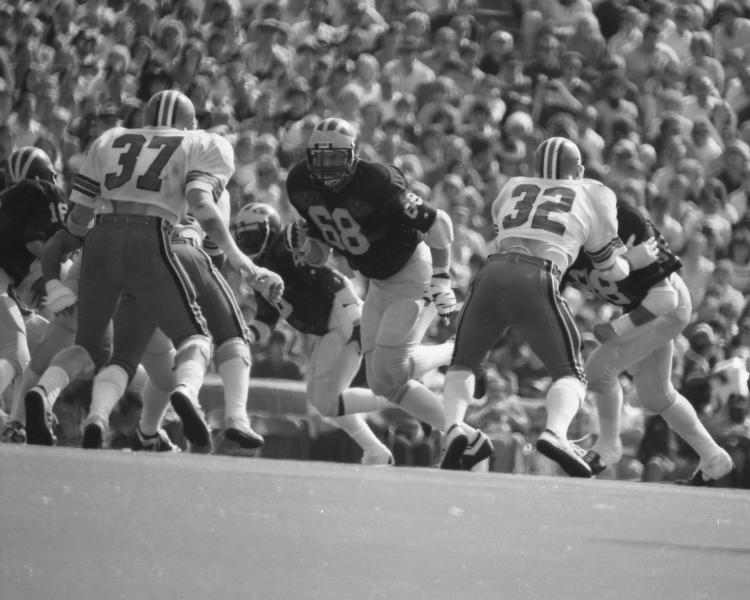 Rich Strenger Michigan Football 1982 | bigbluefootballhistory.com