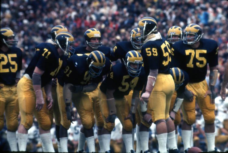 Michigan Football 1973 vs Navy | gobluefootballhistory.com