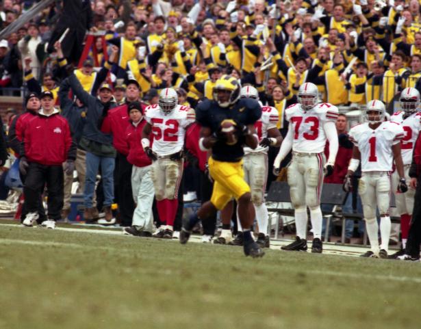 Charles Woodson Michigan Football 1997 | gobluefootballhistory.com